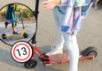 Koniec swobodnej jazdy. Hulajnogi dla dzieci od 13 roku życia