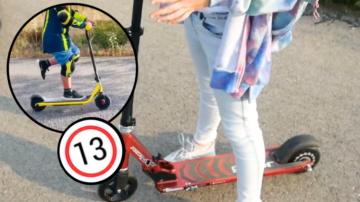 Koniec swobodnej jazdy. Hulajnogi dla dzieci od 13 roku życia