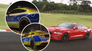 V8 w radiowozie. Przed tym patrolem nie uciekniesz