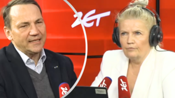 Sikorski nagle zaczął grozić dziennikarce w programie na żywo. Puściły mu nerwy