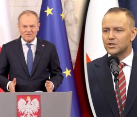 Tusk uderza w Nawrockiego po ślubowaniu sędziów TK. „Abdykował”