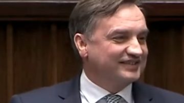 Zbigniew Ziobro zabrał nagle głos. Nie krył zadowolenia