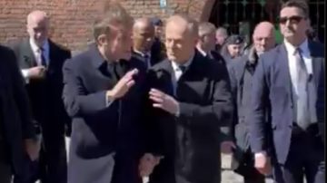 Tusk i Macron w Gdańsku. Tłumy na ulicach, ważne rozmowy w tle