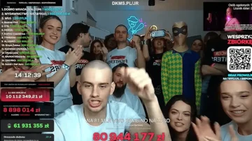 Rekord padł na oczach widzów. Łatwogang zebrał miliony i zapisał się w historii internetu