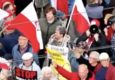 Demonstracja zwolenników Telewizji Republika w Warszawie. Padły hasła o wolności słowa