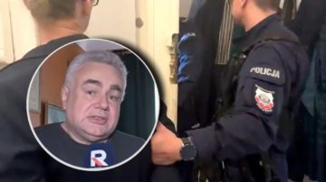 Interwencja policji w domu Tomasza Sakiewicza. Nagranie wywołało polityczną burzę