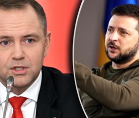 Karol Nawrocki uderza w Wołodymyra Zełenskiego. Chce odebrania mu Orderu Orła Białego