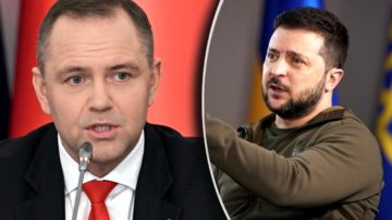 Karol Nawrocki uderza w Wołodymyra Zełenskiego. Chce odebrania mu Orderu Orła Białego