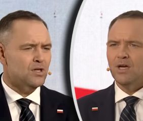 Nawrocki uderzył w rząd z Waszyngtonu. Padły mocne słowa o Tusku, Sikorskim i Czarzastym