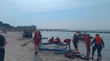 Ojciec rzucił się na ratunek tonącym dzieciom. Sam zginął. Porażająca tragedia nad polskim morzem