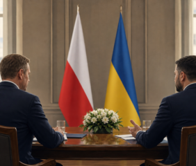 Dopiero co Zełenski spotkał się z Tuskiem, a teraz takie coś. Ciężko uwierzyć jakie słowa padły