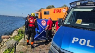 Tragedia w Chałupach. Z Zatoki Puckiej wyłowiono ciało, na miejscu policja i prokurator