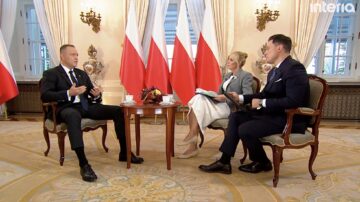 Wywiad na żywo z Karolem Nawrockim, nagle padły ostre słowa. Tak prezydent zareagował na pytanie o TK, Tusk i Berek w tarapatach
