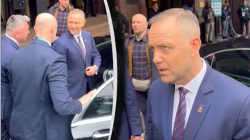 Nawrocki przyjechał do Koszalina. Tak przywitali go ludzie, nagranie obiegło Polskę